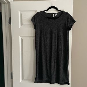 H&M Divided Charcoal Gray Shirt Dress, Size S